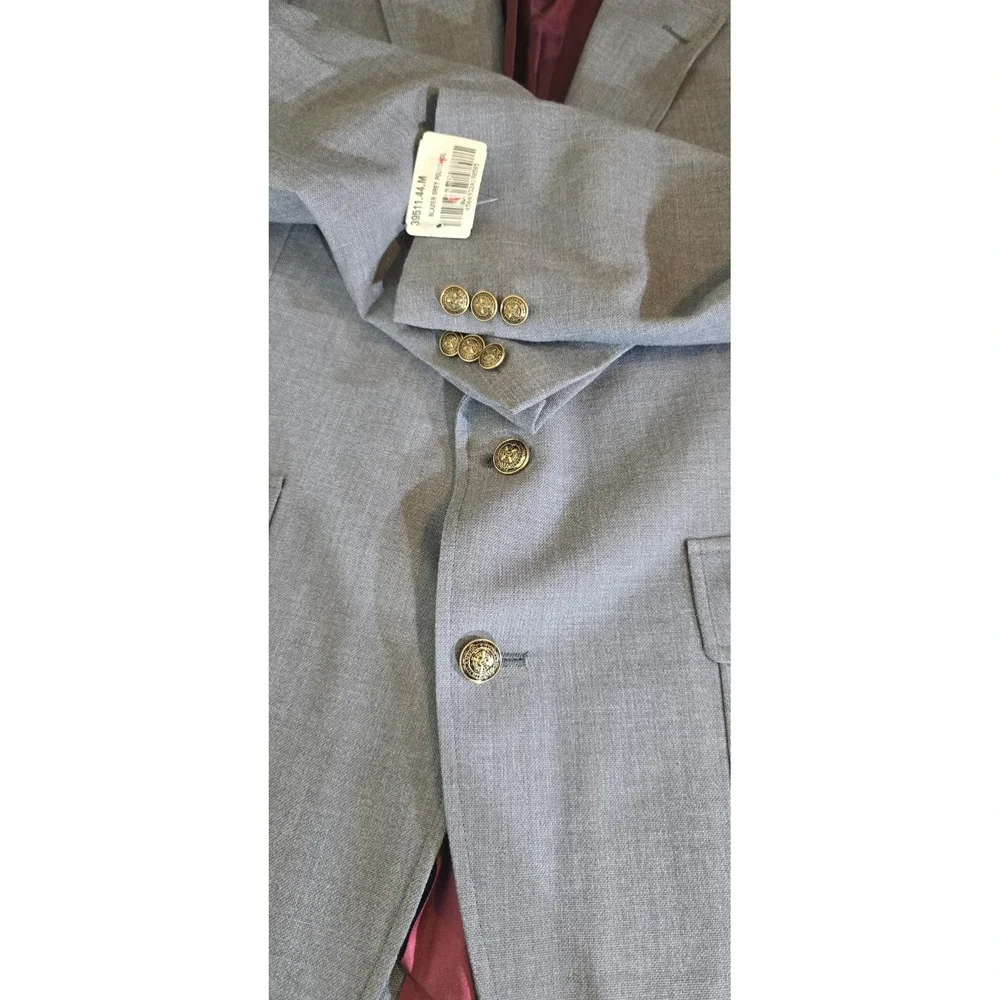 RMC Regent‎ Blazer Old Milwaukee Employee Uniform Gray Men's 44R Vintage NWT
